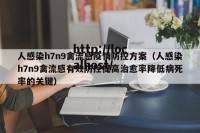 人感染h7n9禽流感疫情防控方案（人感染h7n9禽流感有效防控提高治愈率降低病死率的关键）